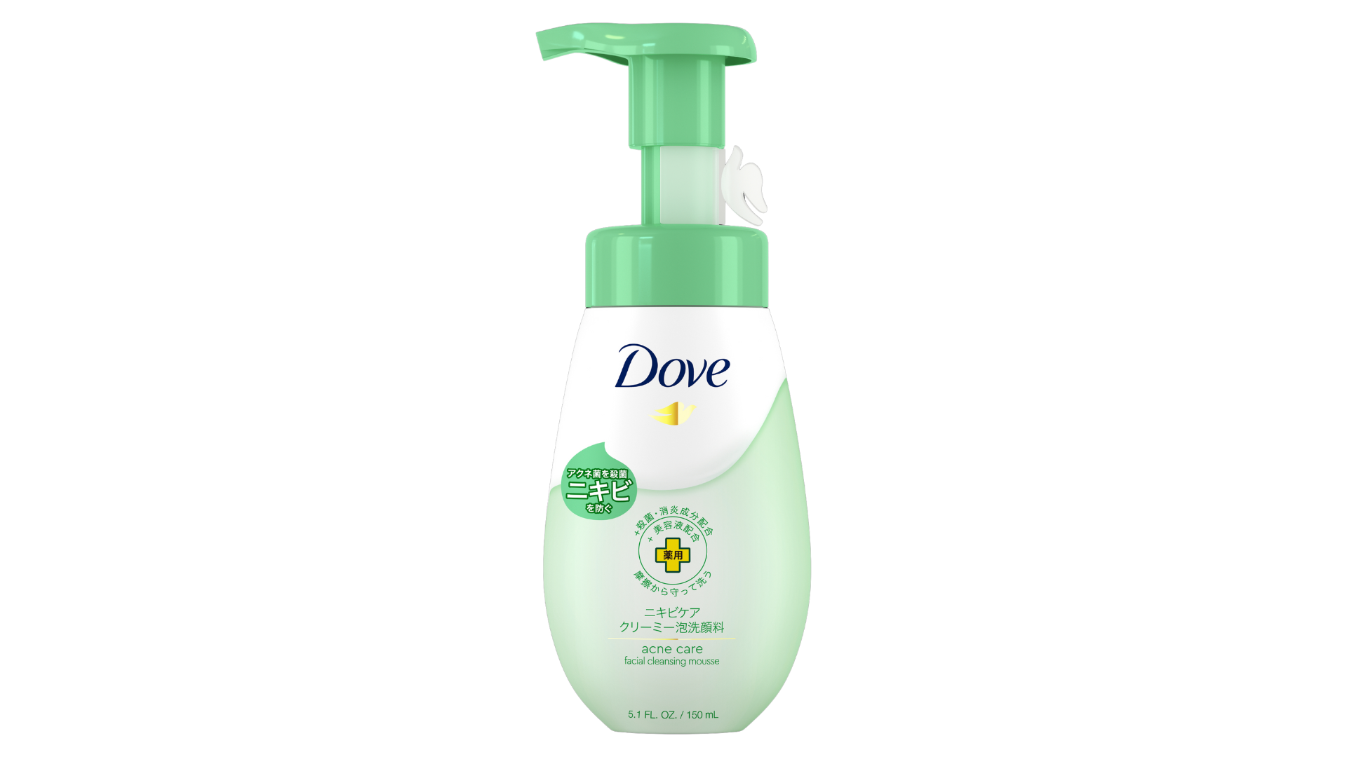 ダヴ ニキビケア クリーミー泡洗顔料