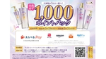対象製品3点以上購入で1000ポイントバック