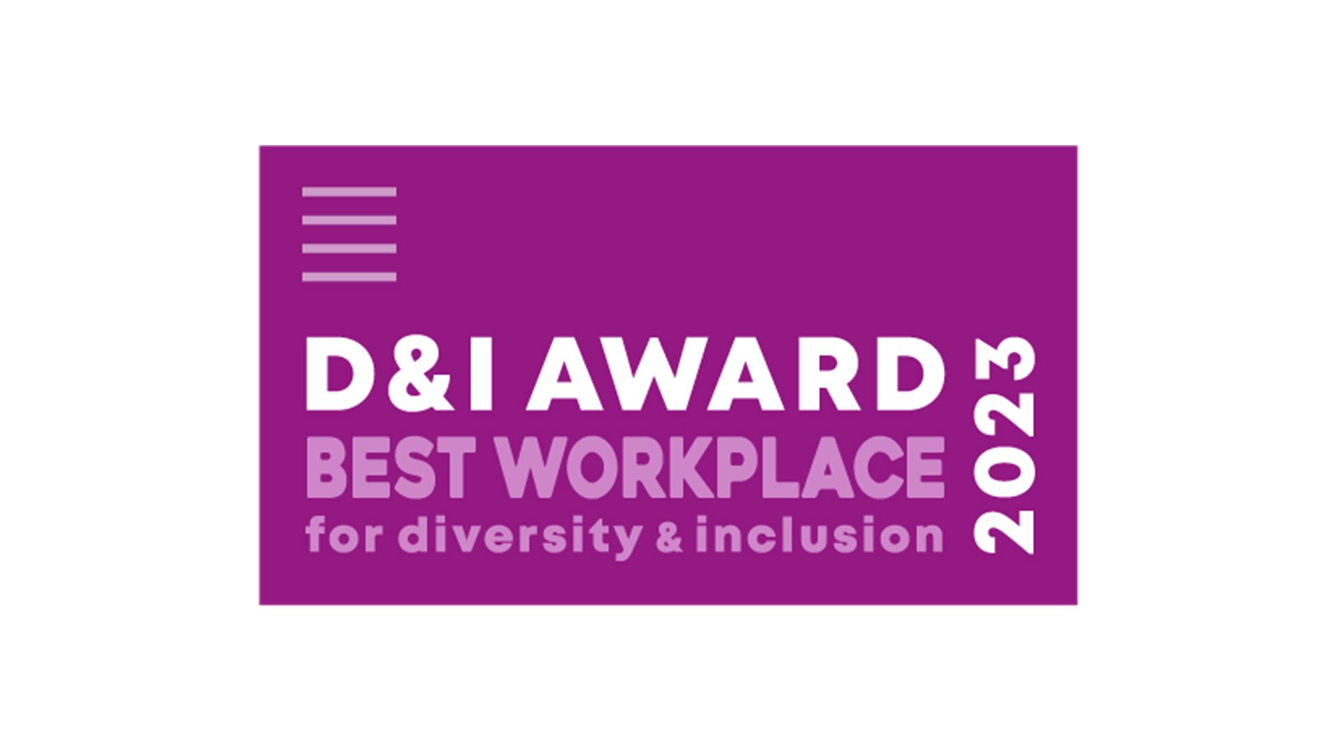 株式会社 JobRainbow が主催する「D&l AWARD」は、ダイバーシティ&インクルージョン（D&l）に取り組む企業を認定する日本最大のアワードです。日本で活動する応募企業のD&Iの取り組みを独自の指標で採点し、スコアに応じて認定を授与します。