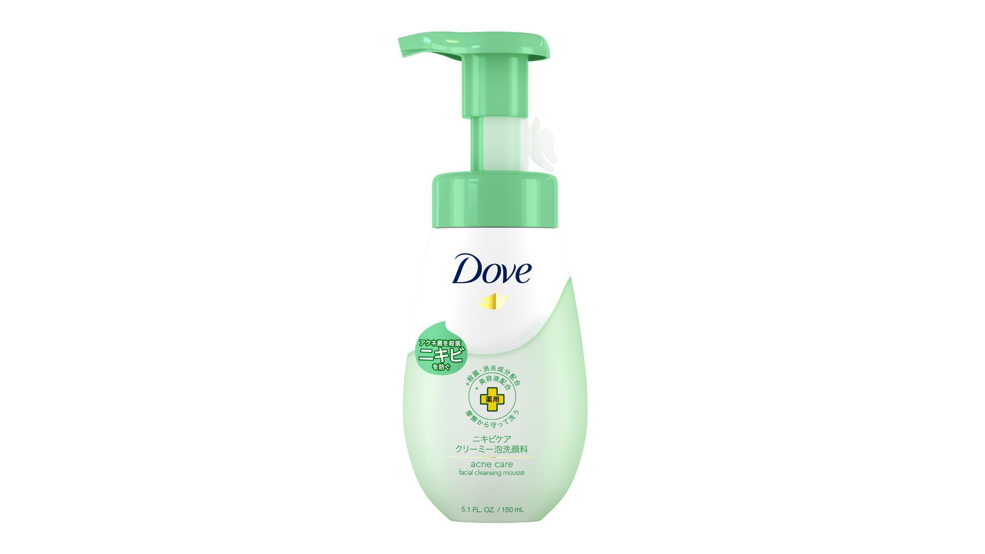 ダヴ ニキビケア クリーミー泡洗顔料